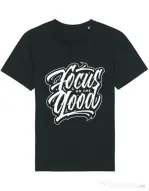 Tricou STANLEY STELLA barbat Focus On The Good Negru