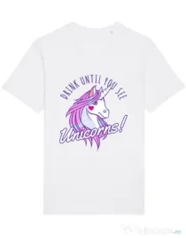 Tricou STANLEY STELLA barbat Lets drink Alb