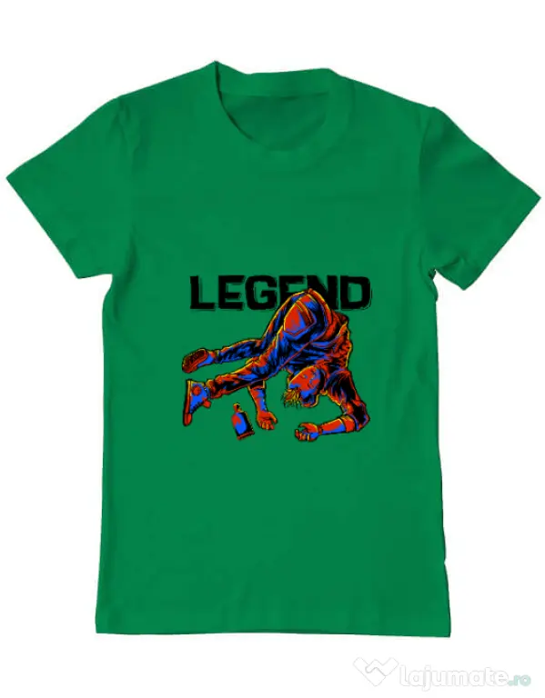 Tricou ADLER barbat LEGEND Verde mediu