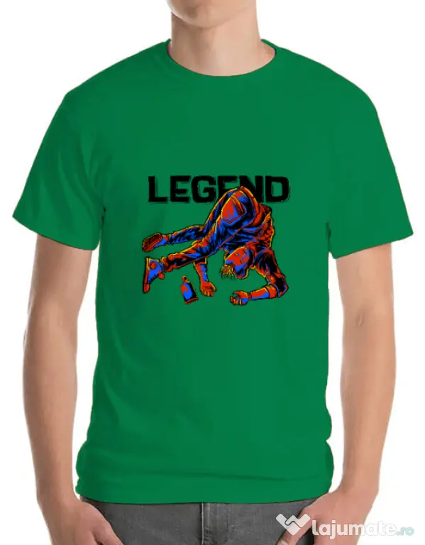 Tricou ADLER barbat LEGEND Verde mediu