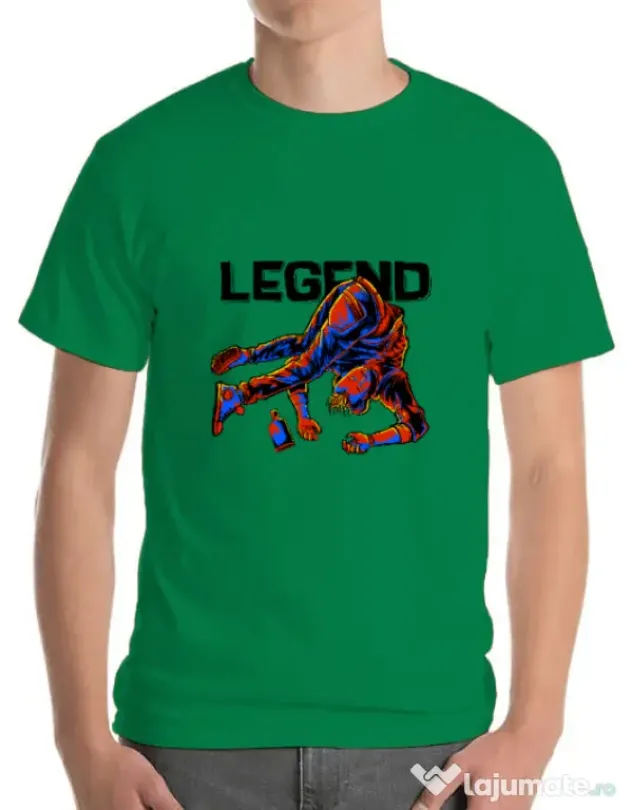 Tricou ADLER barbat LEGEND Verde mediu