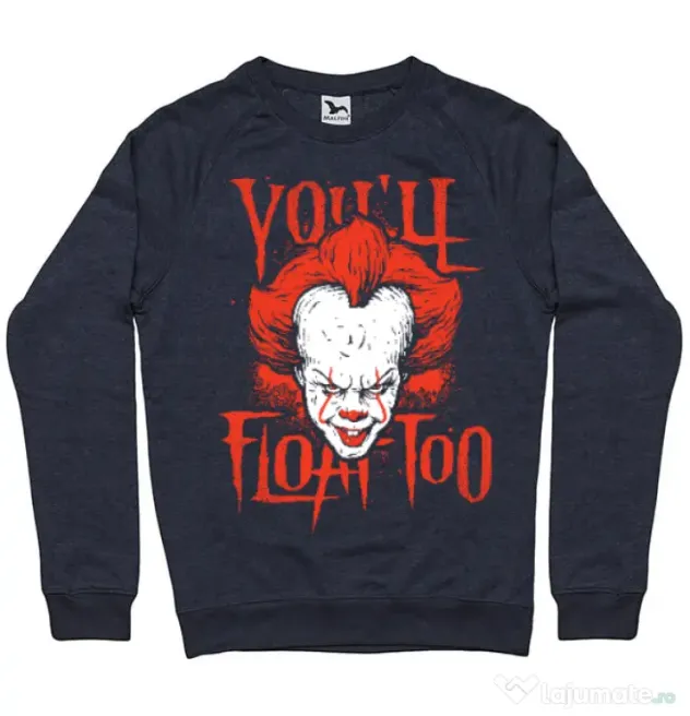 Bluza ADLER barbat You ll float too Denim inchis