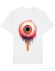 Tricou STANLEY STELLA barbat Eyesicle Alb