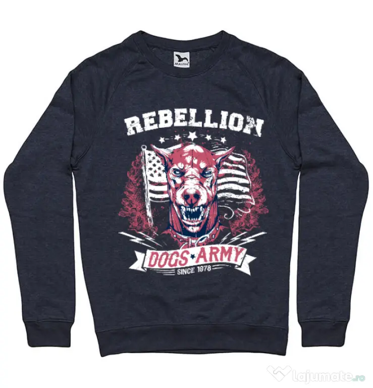 Bluza ADLER barbat Rebellion Denim inchis