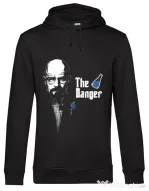 Hoodie barbat cu gluga Tricou The danger Negru