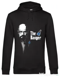 Hoodie barbat cu gluga Tricou The danger Negru