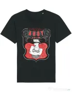 Tricou STANLEY STELLA barbat Ahoy sailor Negru