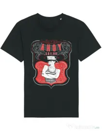 Tricou STANLEY STELLA barbat Ahoy sailor Negru