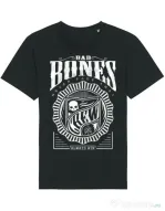Tricou STANLEY STELLA barbat Bad bones crew always win Negru