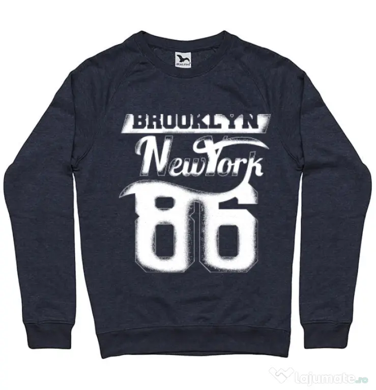 Bluza ADLER barbat Brooklyn Denim inchis