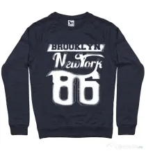 Bluza ADLER barbat Brooklyn Denim inchis