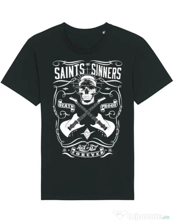 Tricou STANLEY STELLA barbat Death proof II Negru