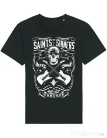 Tricou STANLEY STELLA barbat Death proof II Negru