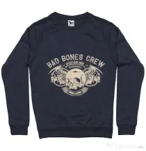 Bluza ADLER barbat Grim reaper Denim inchis