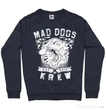 Bluza ADLER barbat Mad dogs krew Denim inchis