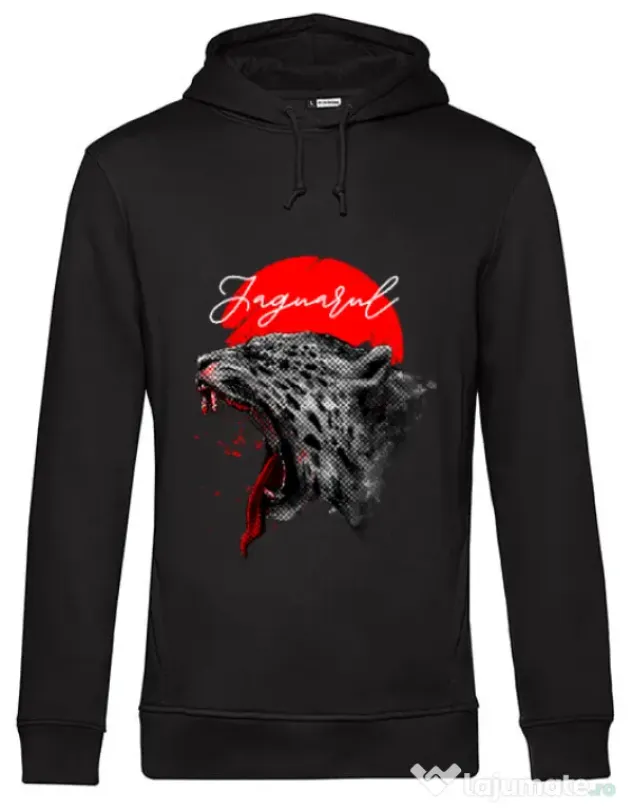Hoodie barbat cu gluga Scream Negru