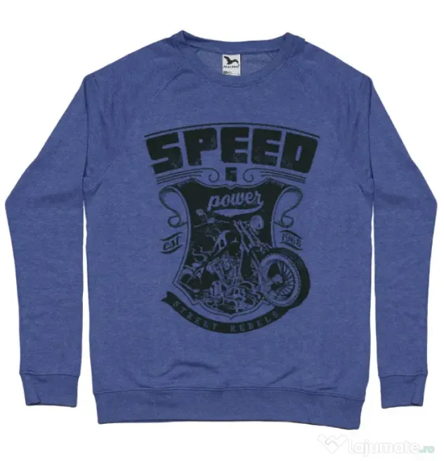 Bluza ADLER barbat Speed and power Albastru melanj