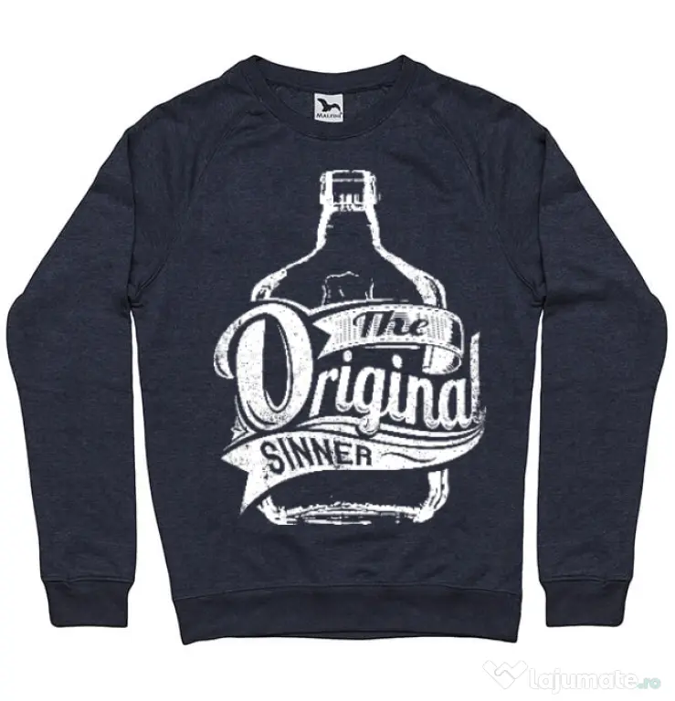 Bluza ADLER barbat The original sinner Denim inchis
