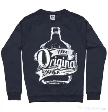 Bluza ADLER barbat The original sinner Denim inchis