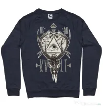 Bluza ADLER barbat Dead kult Denim inchis