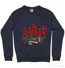 Bluza ADLER barbat Santas favorite Denim inchis