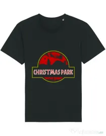 Tricou STANLEY STELLA barbat Christmas park Negru