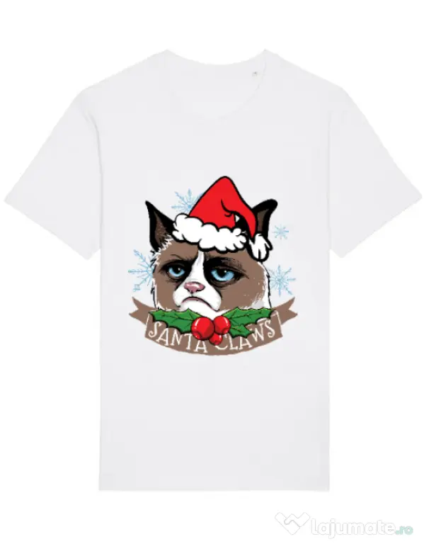 Tricou STANLEY STELLA barbat Santa Claws Alb