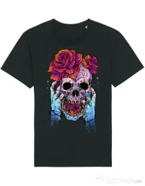 Tricou STANLEY STELLA barbat Hand skull Negru