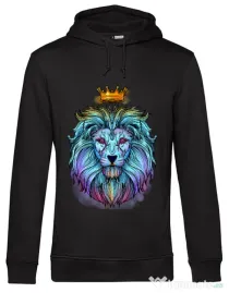 Hoodie barbat cu gluga Lion king Negru