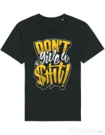Tricou STANLEY STELLA barbat Don't give a shit Negru