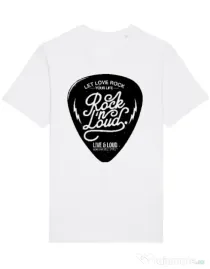 Tricou STANLEY STELLA barbat Rock n loud Alb
