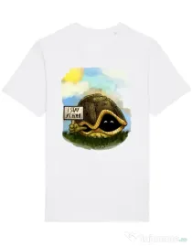 Tricou STANLEY STELLA barbat I stay home Alb