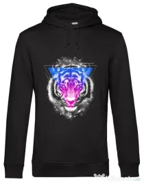 Hoodie barbat cu gluga Galactica Negru