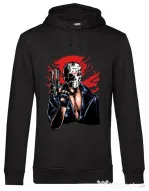 Hoodie barbat cu gluga Jason will be back Negru