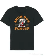 Tricou STANLEY STELLA barbat Shut the fuh cup Negru