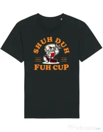 Tricou STANLEY STELLA barbat Shut the fuh cup Negru