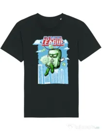 Tricou STANLEY STELLA barbat Cleaning league Soap Negru