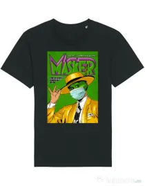 Tricou STANLEY STELLA barbat Masker Negru
