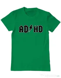 Tricou ADLER barbat ADHD Verde mediu