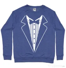 Bluza Mire ADLER Tuxedo Albastru melanj