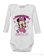 Baby body Absolvire Minnie Mouse Alb