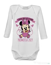 Baby body Absolvire Minnie Mouse Alb
