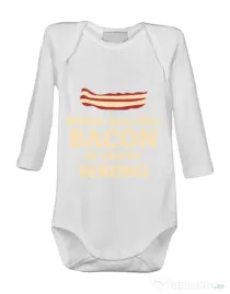 Baby body Bacon lover Alb