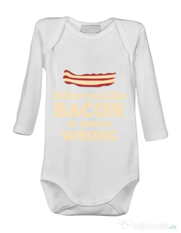 Baby body Bacon lover Alb