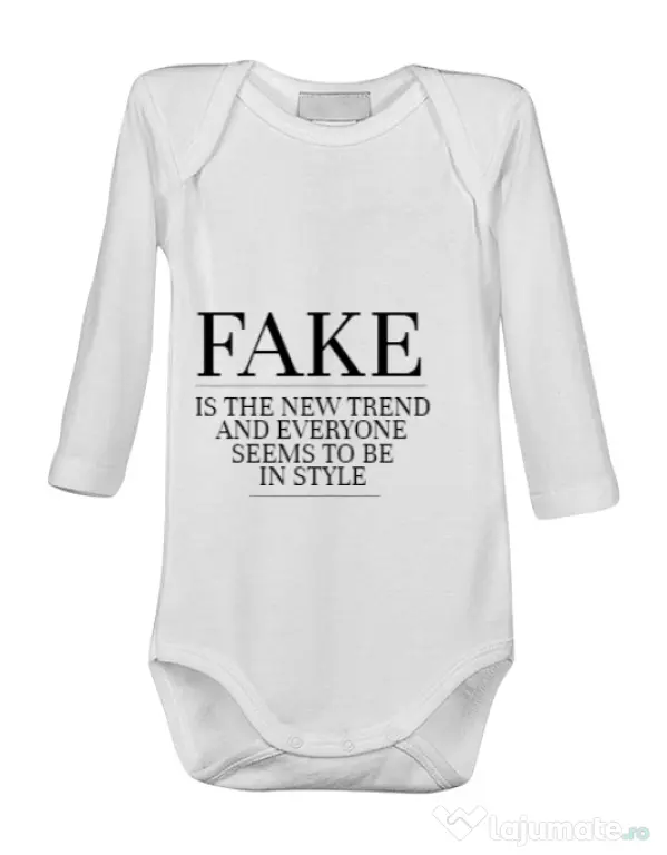 Baby body Fake is the new trend Alb