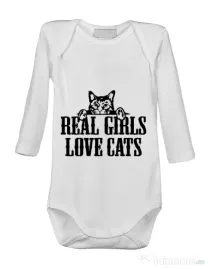 Baby body Real girls love cats Alb