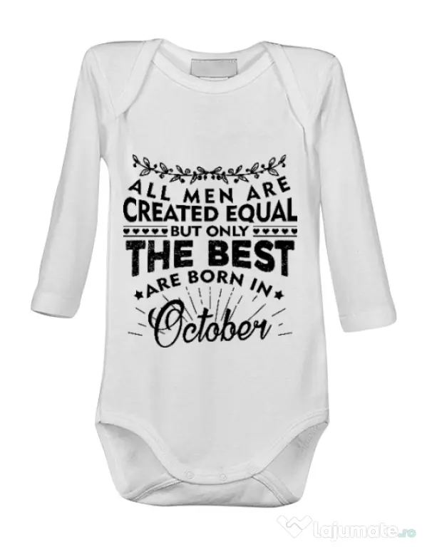 Baby body The best men are born in October Alb