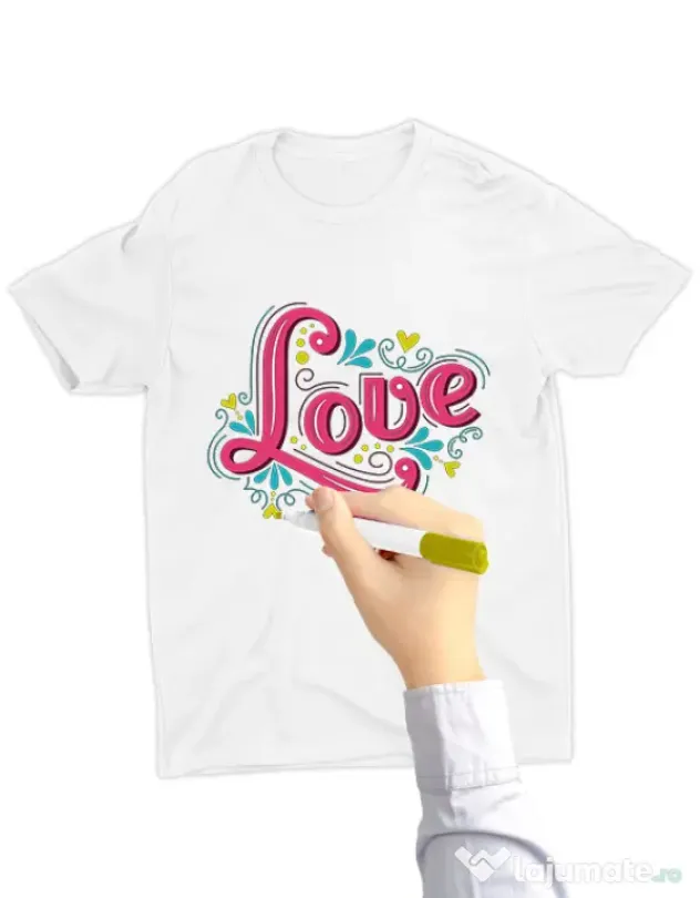 Tricou de colorat Love