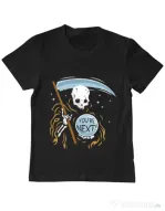 Tricou ADLER copil You re next Negru