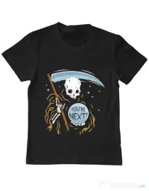 Tricou ADLER copil You re next Negru